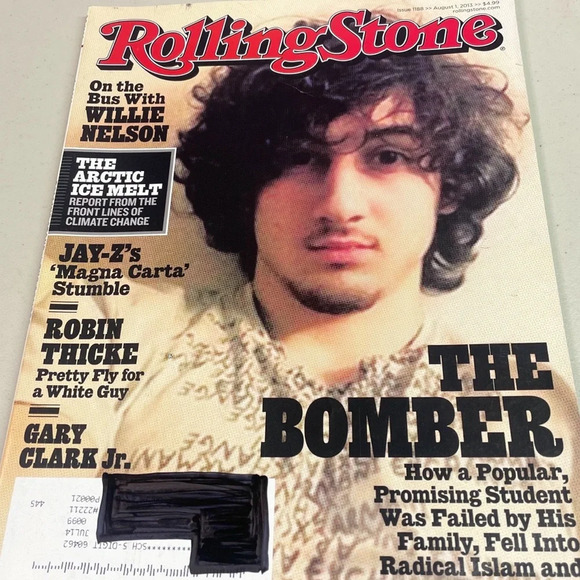 Rolling Stone Magazine August 2013 Jahar Tsarnaev Boston Bomber *Mint Condition* - Picture 8 of 8